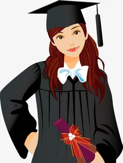 手绘人物插画毕业季毕业生插图免抠 手绘人物插画毕业季毕业生插图免抠