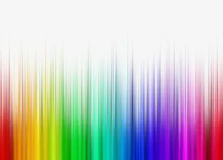 彩色波段图案免抠