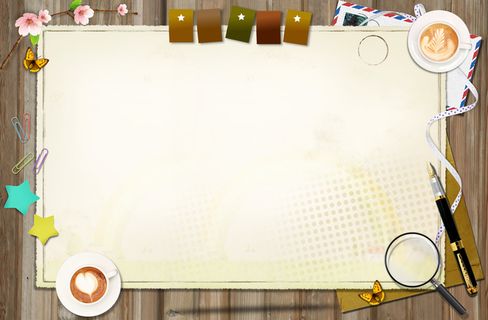 木纹咖啡纸张背景素材高清