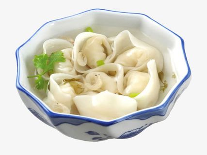 鲜肉荠菜馄饨免抠