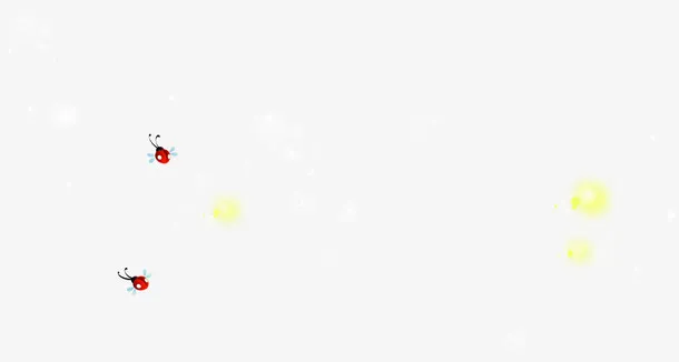 七星瓢虫动物装饰免抠