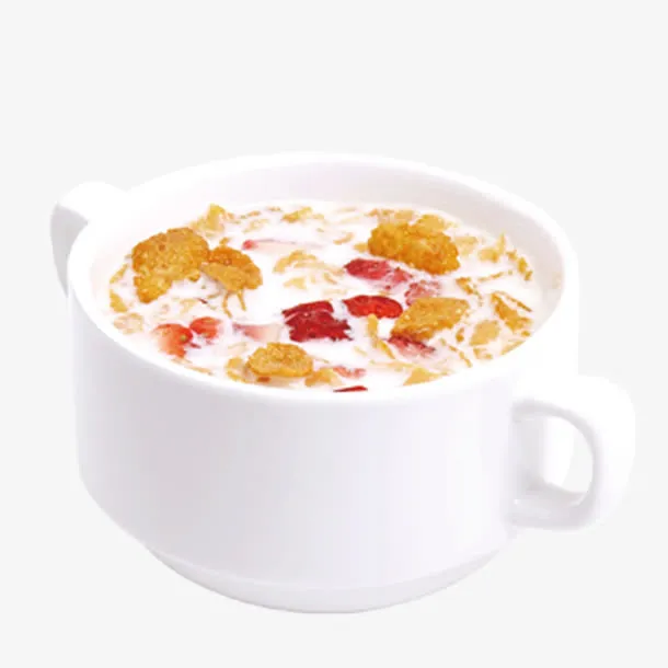 一碗燕麦牛奶免抠