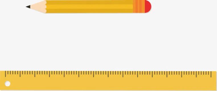 矢量手绘文具免抠