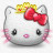 你好基蒂猫hello-kitty-bumper-icons免抠