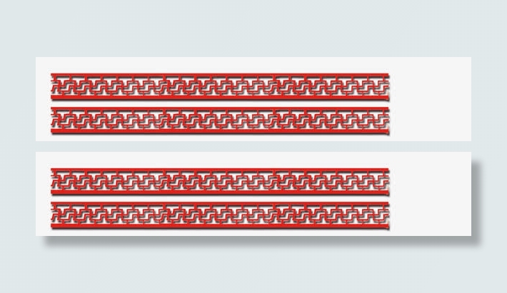 回形纹横栏免抠