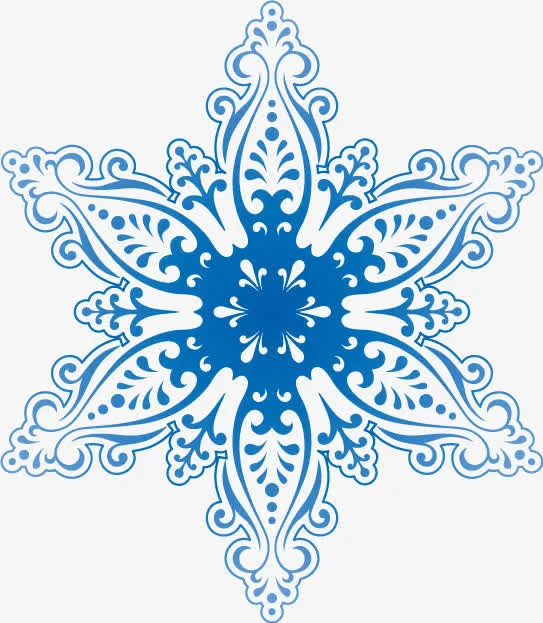雪花免抠
