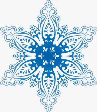 雪花免抠