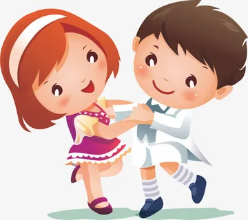 手绘跳舞儿童免抠 手绘跳舞儿童免抠