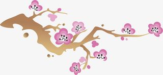 卡通大树树枝免抠图免抠