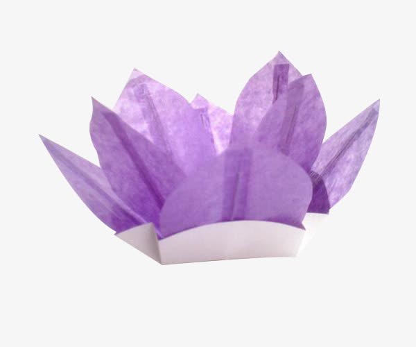 紫色花河灯图片素材免抠
