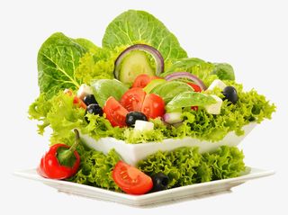 精致的蔬菜盘免抠