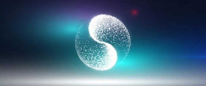 炫动的光点背景高清