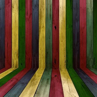 彩色怀旧木头海报背景高清