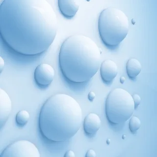 浅蓝色半圆形背景