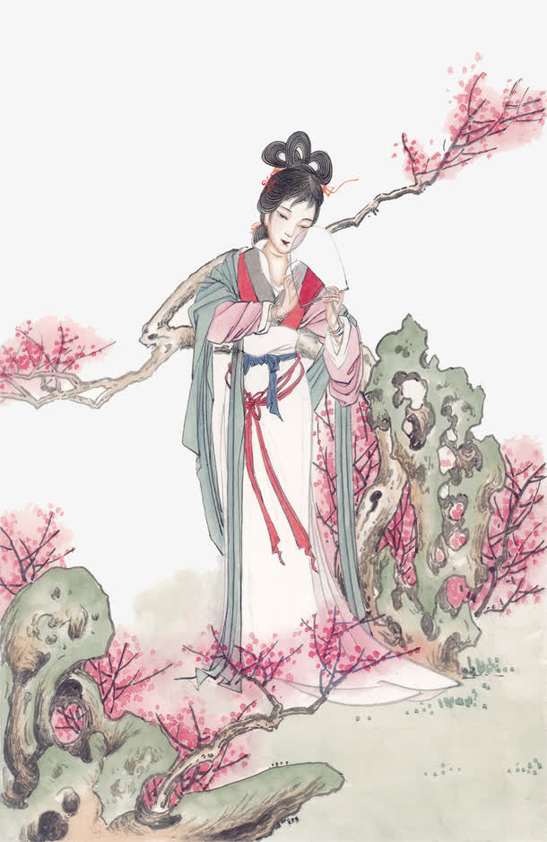 古代美女图免抠