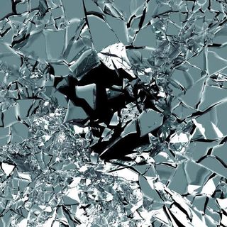 碎裂的玻璃背景