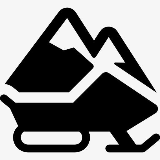 雪橇图标免抠