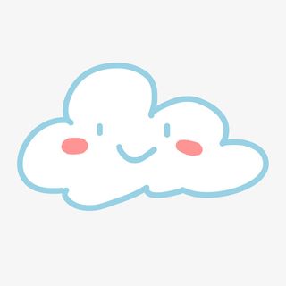 微小的云简单卡通png咳免抠