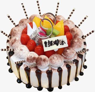 鲜果物语（水果蛋糕）免抠