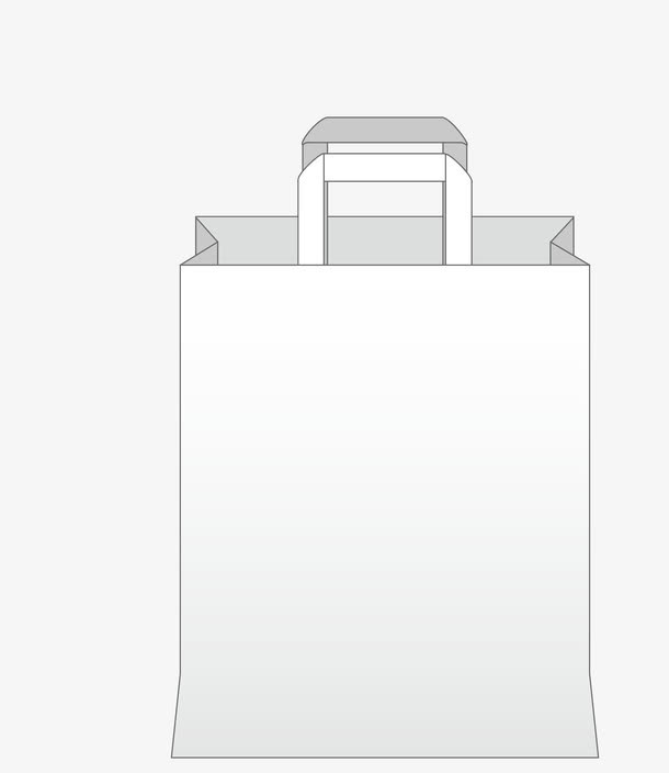 空白手提袋矢量图免抠