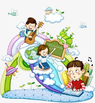 天马行空-游乐场免抠