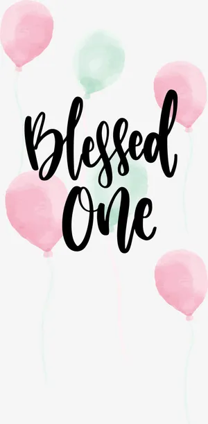 可爱水彩气球免抠