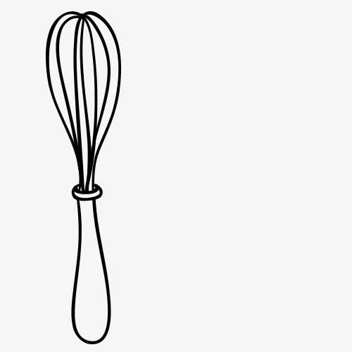 简笔画 厨房用品 果蔬 餐具免抠