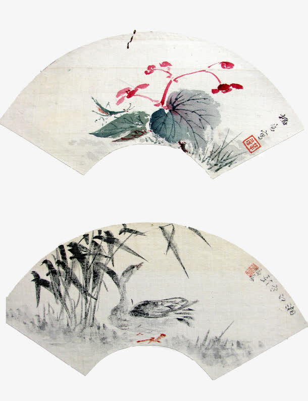 扇形扇面免抠