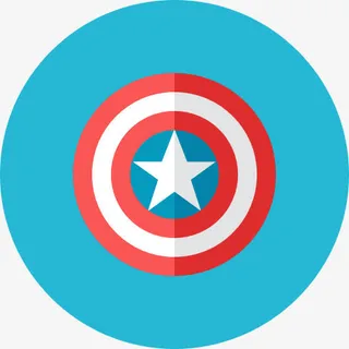 美国队长的盾牌免抠