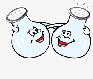 卡通手绘调料罐免抠