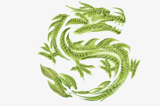 麦子龙纹免抠