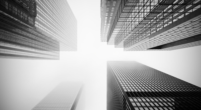 几何建筑现代城市高楼仰望商务背景高清
