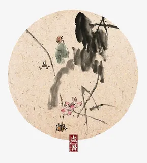 传统二十四节气处暑免抠