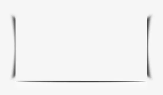 纸张投影阴影角免抠