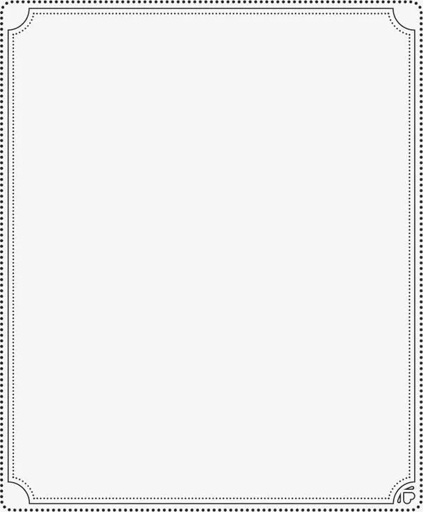 简约黑色框框免抠