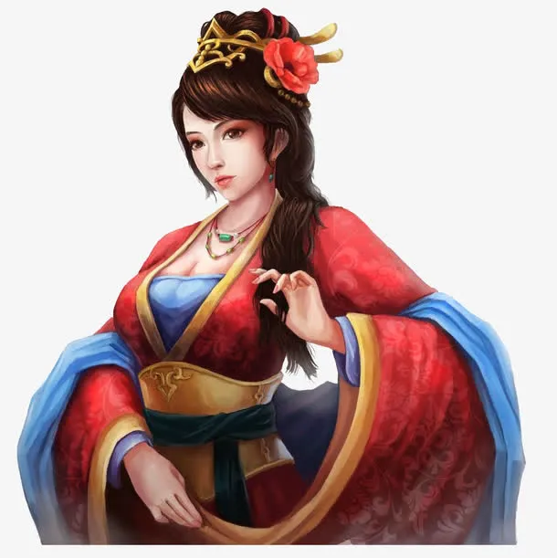 古风人物美女婀娜多姿插图免抠