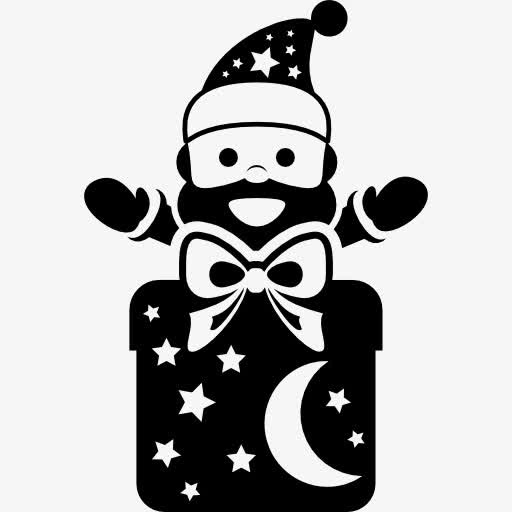 Magical Santa Claus 图标免抠