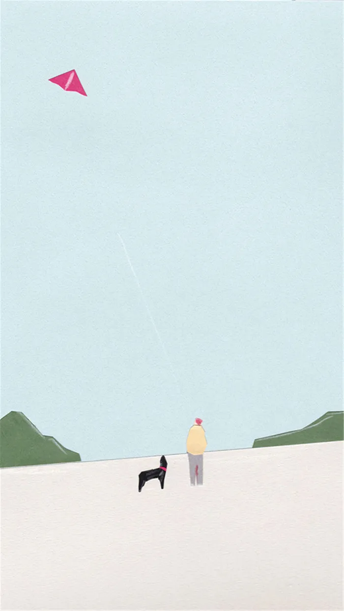 春天放风筝背景高清