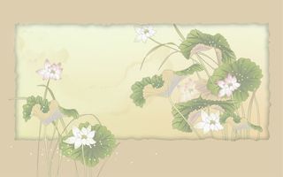 贺卡荷塘月色中秋免抠