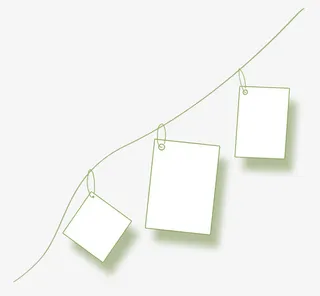 黄色卡通相片夹免抠