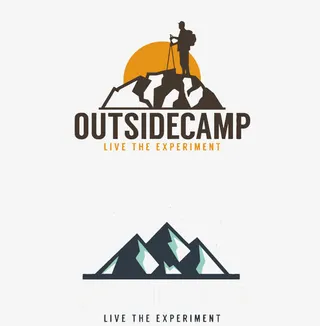 矢量登山爱好者免抠