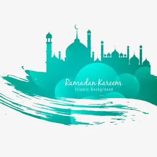 清真建筑剪影免抠