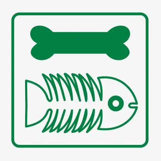 鱼骨垃圾及免抠