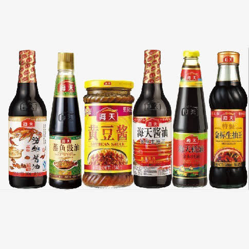 厨房调味品免抠