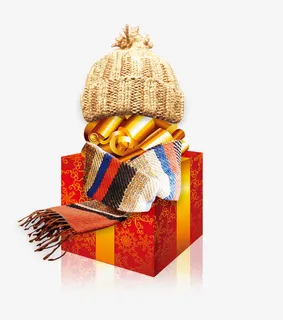 帽子礼盒免抠