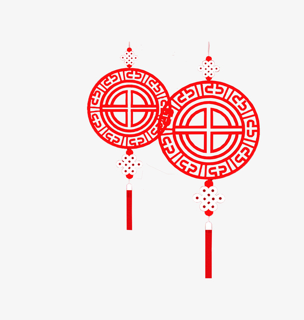 Rose抠图中国结中国风装饰免抠