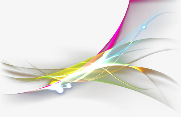 酷炫彩色光源背景矢量