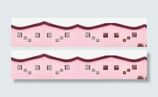 唯美中国风复古围墙底边免抠