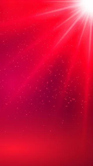 红色星空H5背景高清