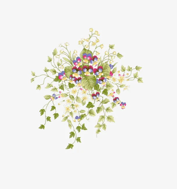 装饰花纹图免抠